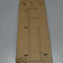 Kitsure Toilet Paper Holder Free Standing  Rustproof Metal Toilet Paper Stand for 4 Rolls with Anti-Slip Base and Shelf for Phone & Small Items, Bathroom Organizers and Storage, Medium, Black (Medium - 1 Pack)