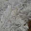 4ft White Christmas Tree - Premium Hinged Artificial Small Christmas Tree, Canadian Fir Full Bodied 4 Feet Tree with 320 Tips, Lightweight and Easy to Assemble Holiday Dcor Tree with Metal Stand