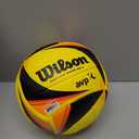 Wilson AVP OPTX Replica Volleyball - Official Size ,Yellow/Black/Red