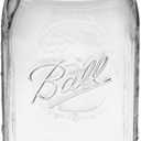 Ball Quart (32oz) Jar with Silver Lid, Wide Mouth, 1 Jar