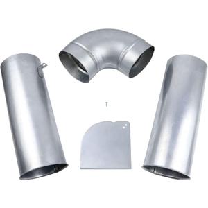 Upgraded 383EEL9001B Dryer Venting Kit Assembly Compatible with LG Kenmore Sears, Replaces 1266802 AH3575086 EA3575086, AP4438852, PS2438605, EAP2438605, Adjustable