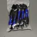 Super Big Fat Pen for Arthritis (5 pack) Black Ink, Blue Body + 5 Ink Refills
