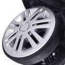 Luggage Wheels Replacement Duel Spinner Wheel for Luggage Suitcase Repair 360 Rotating Suitcase Replacement Wheels with 4 Mounting Holes H074