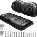 Golf Cart Premium Seat fits Club Car Precedent 2012+/Tempo/Onward
Marine Vinyl Memory Foam Seat Bottom & Backrest,Scratch-resistant, UV-resistant,Easy to Clean