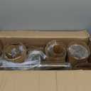 Kichler, Meller 24.25 Inch 3 Light Vanity Light with Clear Glass in Brushed Nickel