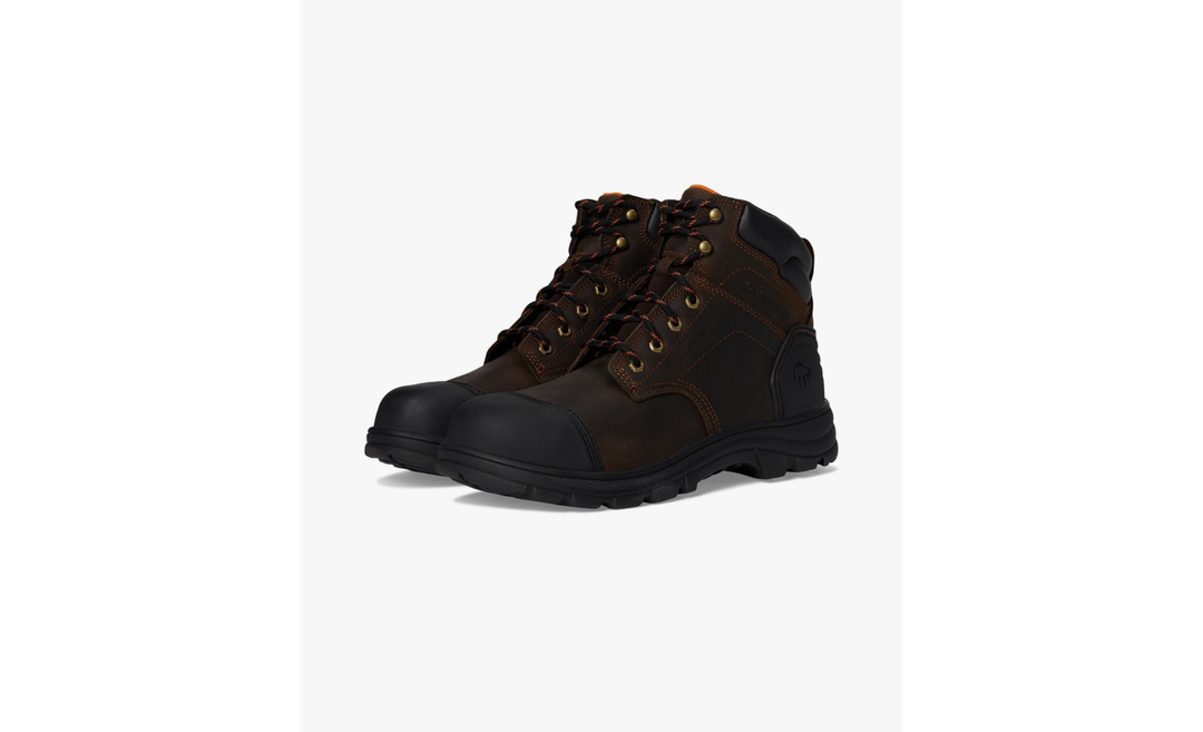 Wolverine mens Carlsbad Cap-toe 6" Size 9.5