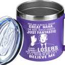 Nana Gifts -14Oz Cup - Gift for Nana from Granddaughter For Christmas and Birthday