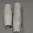 KTOB [50 pack 12 oz Compostable PLA Coffee Cups with Lids and Kraft Sleeves, Eco Friendly Disposable White Paper Cups Combo for Hot Beverage