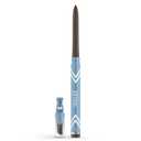 PrimeEyes Glide Eyeliner for Mature Women  Water-Resistant, Long-Stay and Mess-Proof  Gel Cream Texture, Discreet Sharpener and Effective Smudger (Wood (brown))