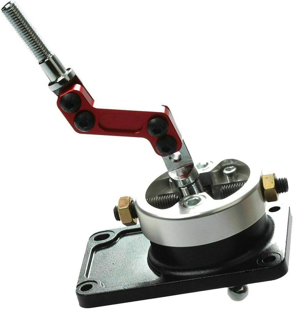 MAGQOO Short Throw Shifter Aluminum Replacement for 83-04 Ford Mustang/Thunderbird T5/T45 SN95 Red (Red)