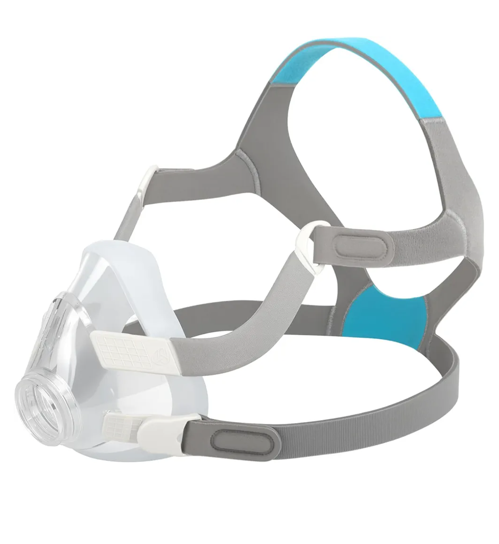 Replacement F20 Frame System for AirFit F20 Full-Face Mask (M) - Includes Cushion, Frame, Headgear, Clips - No Elbow - Snug Fit, Comfortable Design, Great Value Bundle