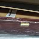 Baseball Bat Case for Display Wall Mounted Vertical(Cherry)