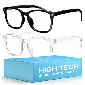 livho High Tech Blue Light Glasses - Advanced 99% Blue Light Blocking Computer Glasses - Anti Eyestrain & UV Glare Protection