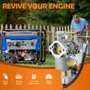 Carburetor Carb for Onan 146-0785 146-0803 Generator KY Series A042P619, for Onan Cummins A041D736, Microquiet 4000 Watt 4KYFA26100 4KYFA26100P 4KYFA26100K Generator Replaces 146-0759