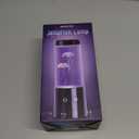 Jellyfish Lamp, LED Jellyfish Tank Table Lamp with Remote Control,17 Color Changing Dimmable Aquarium Night Light for Home Decor & Christmas Birthday Gifts (11.6" Tall, Black)