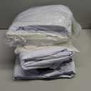 PLULON Kids Air Mattress with White Fitted Sheets, Inflatable Bed 63288 inches Airbed Inflatable Mattress Sheet for Kids Sleepover Tent Slumber Party Camping Sleeping Pad Teepee Tent Air Mattress