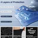 Incontinence Underwear for Men, 150ML Absorbent, Leak Proof Underwear for Men Comfortable Cotton Fabric, Comfortable and Breathable, Men's Incontinence Underwear Washable and Reusable (3PCS/XX-Large)