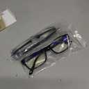 Gaoye +2.5 2-Pack of Reading Glasses - Blue-Light Filter, UV Protection - Readers with Rectangle Frames