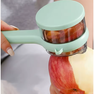 Vegetable Peeler with Box Storage,DoubleSided Stainless Steel Potato Peeler and Fruit Peeler,Vegetable Peelers for Kitchen,Apple Peeler,Carrot Peeler,Orange Peeler,Garlic Peeler (Blue)