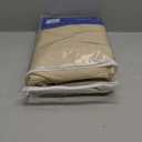 MIULEE Linen Pinch Pleated 100% Blackout Curtains for Bedroom 90 Inch Long 2 Panels Set - Back Tab Track Black Out Curtain for Living Room Darkening Triple Pleat Drapes with Hooks, Oatmeal