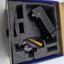 Black Shower Faucet Single Function Trim Kit with Rough-in Valve Set Bath Rainfall Shower System 8inch Square Stainless Steel Metal Shower Head