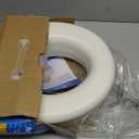 770-610 4 Inch Portable Raised Toilet Seat Riser, Elevated Toilet Seat for Seniors