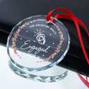 Jesuspirit Friends Christmas Ornaments 2025, Friendship Gifts for Women Friends, Ornament for Christmas Tree, Sister Gifts Ornament (Our Adventure Awaits Engaged 2025)