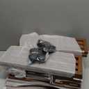 Bamboo Under Bed Storage Containers- Underbed Organizer with Wheels with Large Capacity Dust Bag,Sturdy Wood Rolling Under Bed Shoe Storage Organizer 2 Packs (Walnut, 23.62"16.54")