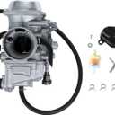 Carburetor Carb for 1993-2000 Honda Fourtrax 300 TRX300FW, 1986-1987 Fourtrax TRX 350, 1997-2004 Foreman TRX400FW 400, 98-04 Foreman 450 TRX450FE/FM/S/ES, 00-06 Rancher 350 TRX350 (Without Heat Wire)