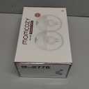 Momcozy M5 Hands-Free Wearable Breast Pump, Double-Sealed Flange for Baby-Like Comfort, 3 Modes & 9 Suction Levels, Portable Electric Pump  24mm, 2-Pack Quill Gray