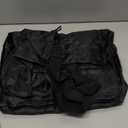 Extra Large Laundry Bag With Handles, Heavy Duty, Travel Laundry Bag for Dirty Clothes, 28" x 40" (Black)