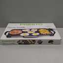 Presto 07061 22-Inch Electric Griddle with Removable Handles, Extra-Large Nonstick Ceramic Surface, Black