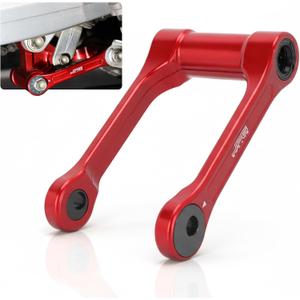 JFG RACING CRF250L Adjustable Lowering Link Kit 7075 Aluminum for CRF250L 2013-2020/CRF250L LD 2017-2020/CRF250RALLY LD 2017-2020 Dirt Bike, RED
