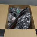 52 Inch Ceiling Fans with Lights, Black Smart Ceiling Fan Compatible with Alexa, LED Fan with Remote and 5 Two-Sided Blades, High CFM Ultra Quiet Large Fan for Bedroom, Living Room