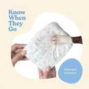 Comfortable Male Dog Diapers - 30-Pack Super Absorbent Disposable Male Dog Wraps- FlashDry Gel Technology, Wetness Indicator Doggie Diapers- Leakproof Belly Wraps for Incontinence, Excitable Urination (Medium)