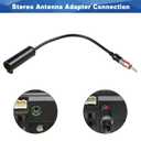 Radio Wiring Harness Kit for Nissan Altima Frontier Pathfinder Maxima Murano Sentra Xterra,Car Stereo Wire Harness Antenna Adapter Connector for Infiniti Q45 QX4 G20 I30