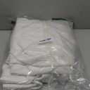 Beige White Pinch Pleated Linen Curtains 96 Inches Long 60 Inch Width Linen Blend Light Filtering Window Curtains 96 Inch for Living Room Bedroom Patio Pinch Pleat Drapes Hooks Rings 1 Panel 60Wx96L