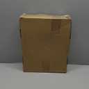 Tall Lamp Shades Set of 2, 10" Top X 10" Bottom X 13" High Large Drum Lampshades for Table Lamps Floor Lamp, Beige Line Fabric Lamp Shades, Easy Assembly Replacement Lampshades