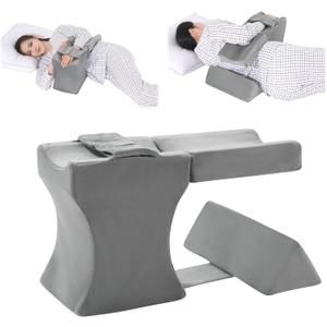 ROYALAY Shoulder Surgery Pillow for Sleeping, Arm Elevation Pillow Support with Soft Cover, Memory Foam Arm Cushion for Side Sleepers, Suitable for Shoulder Pain Relief