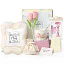Mothers Day Gifts for Mom, Happy Birthday Gift Boxs for Mom Women Her Sister Wife Grandma Daughter Friends Coworker Birthday Gift Ideas, Get Well Relaxing Gift Basket Set, Teacher Appreciation Gifts