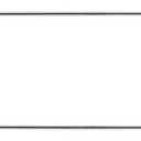 YYST Type A 16"-39.5" Magnetic Curtain Rod for Metal Door,Magnetic Window Caf, French Door Sash Rod W Magnets (Black -2)
