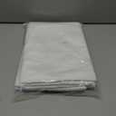 Fokitut 2 Pack Waterproof Rectangle Tablecloth, 90x132 Inch,Stain Resistant and Wrinkle Polyester Table Cloth, Fabric Table Cover for Kitchen Dining, Wedding, Party, Holiday Dinner-White