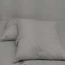 Amazon.com: SAVORI Set of 2 Down and Feather Throw Pillow Inserts 18x18 Soft Fluffy Pillow Inserts with 100% Down-Proof Cotton Cover, Decorative Square Cushion Inner for Sofa Couch Bed-White : Home & Kitchen