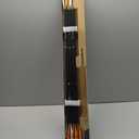 31inch Carbon Arrow Archery Targeting Practice Hunting Arrows for Compound & Recurve Bow with Removable Tips(Pack of 12) (Orange White)