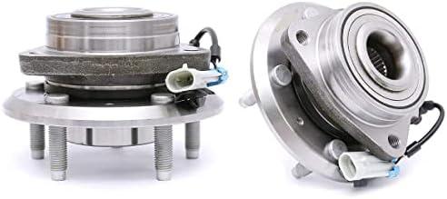 HICKS 513276 Wheel Front Hub Bearing Assembly Compatible with 07-09 Chevy Equinox, 08-10 Saturn Vue, 07-09 Suzuki XL-7, Set of 2