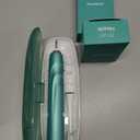 Aquasonic Vibe Series Ultra-Whitening Toothbrush  ADA Accepted Power Toothbrush - 8 Brush Heads & Travel Case  40,000 VPM Motor & Wireless Charging - 4 Modes w Smart Timer  Mint Green Metallic