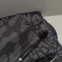 Onalasyc 4 Pcs Cheetah Shower Curtain,Black Leopard Animal Print Bathroom Sets,Cheetah Bathroom Decor Set with Shower Curtain and Rugs,Bathroom Sets Complete,Set de baño,with 12 Pcs Hook