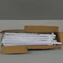 Foldable Drying Rack Clothing, 3-Tier Portable Clothes Drying Racks for Indoor & Outdoor, Anti-rust Compact Laundry Rack Collapsible, Compact Size, 15 lbs Max Load, White 28"D x 10"W x 35"H