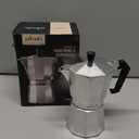Primula Classic Stovetop Espresso and Coffee Maker, Moka Pot for Italian and Cuban Caf Brewing, Greca Coffee Maker, Cafeteras, 6 Espresso Cups, Silver