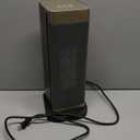 Space Heaters for Indoor Use, 1500W Electric Heater with Thermostat, 70 Oscillation, Remote Control, 3 Modes, 12H Timer, Portable Heater for Bedroom, Office, Home (Gold)